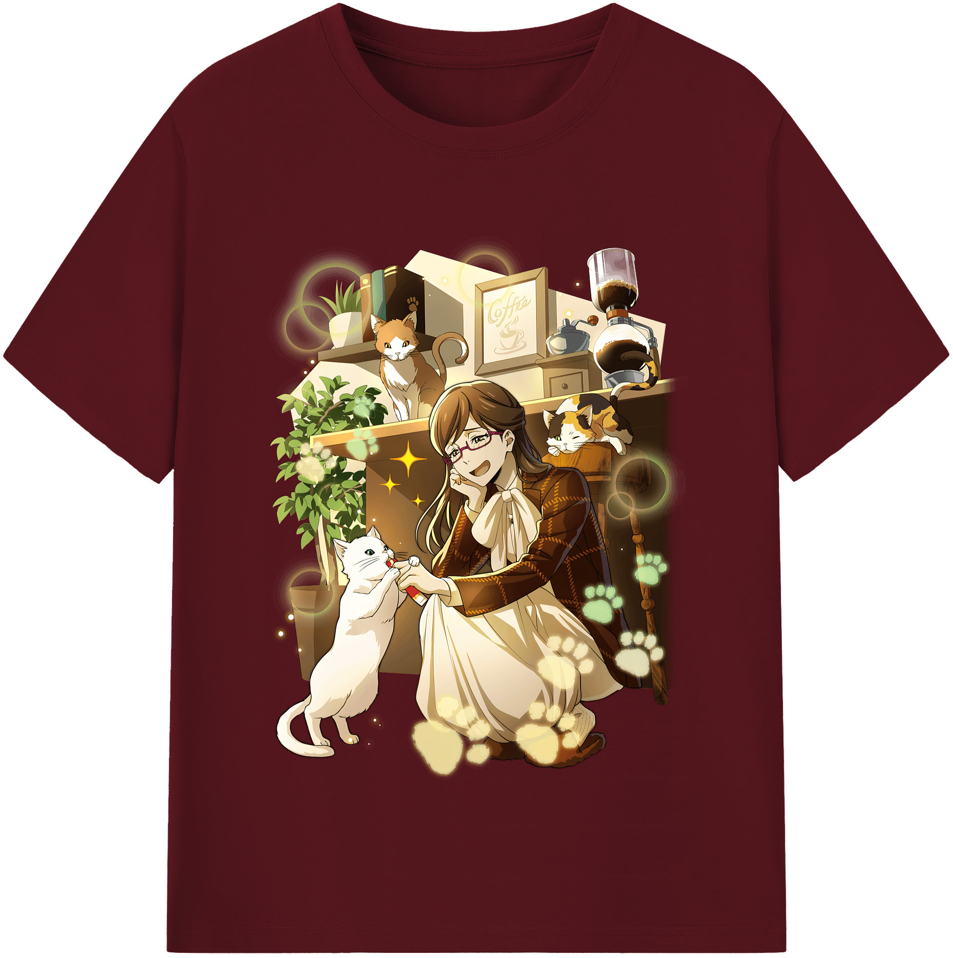 （画像用） 文豪ストレイドッグス Bungo Stray Dogs 綿100％半袖Tシャツ（フロントプリント）